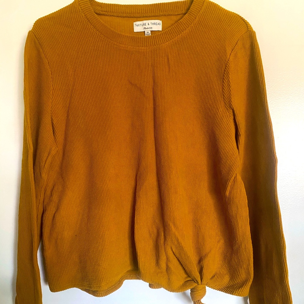 Madewell Texture & Thread Longsleeve Top
